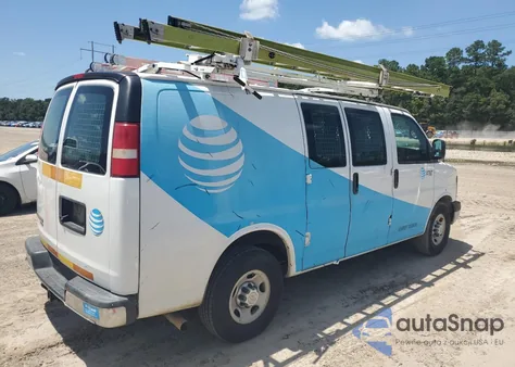 2014 Chevrolet Express G2500 из США, поврежденный, VIN 1GCWGFCA9E1913953